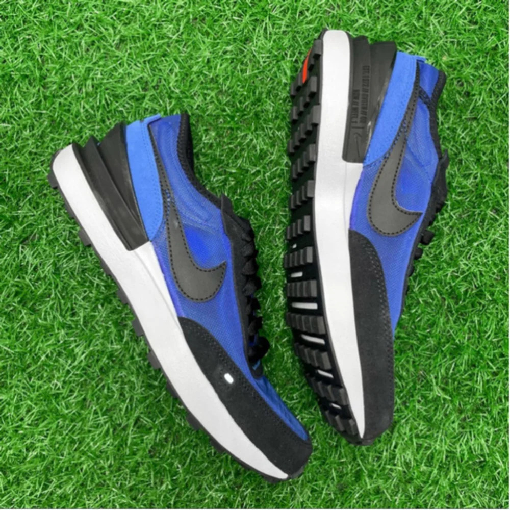 Nike Waffle One Racer Blue Black White - Picture 3 of 7